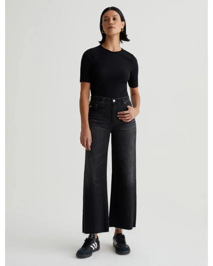 AG Jeans Saige Wide Leg Crop Pant Grandiose