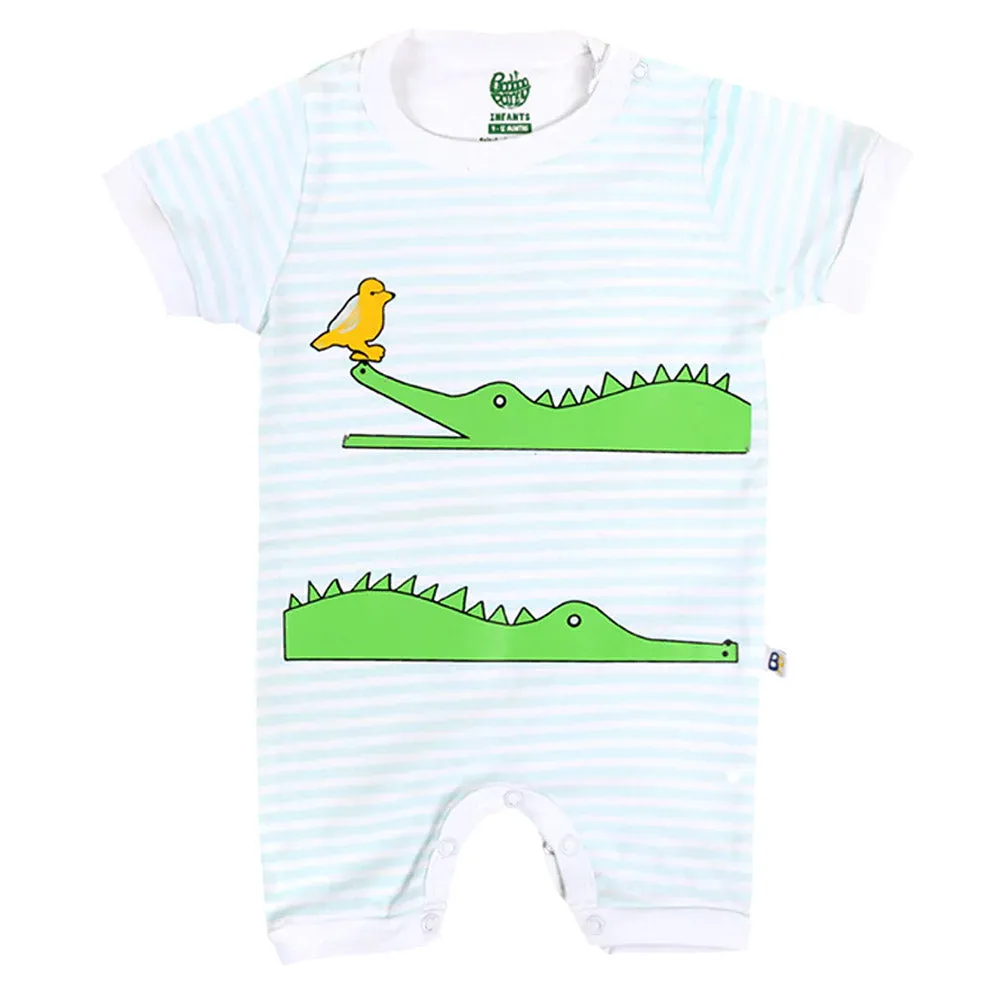 Alligator Fashion Romper For Boys - HOM