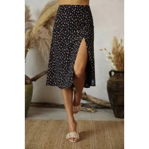 Animal Print Skirt