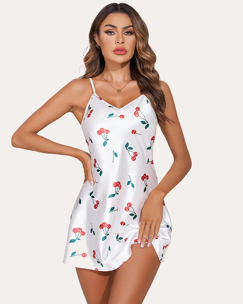 Avidlove Halloween Satin Mini Slip Dress