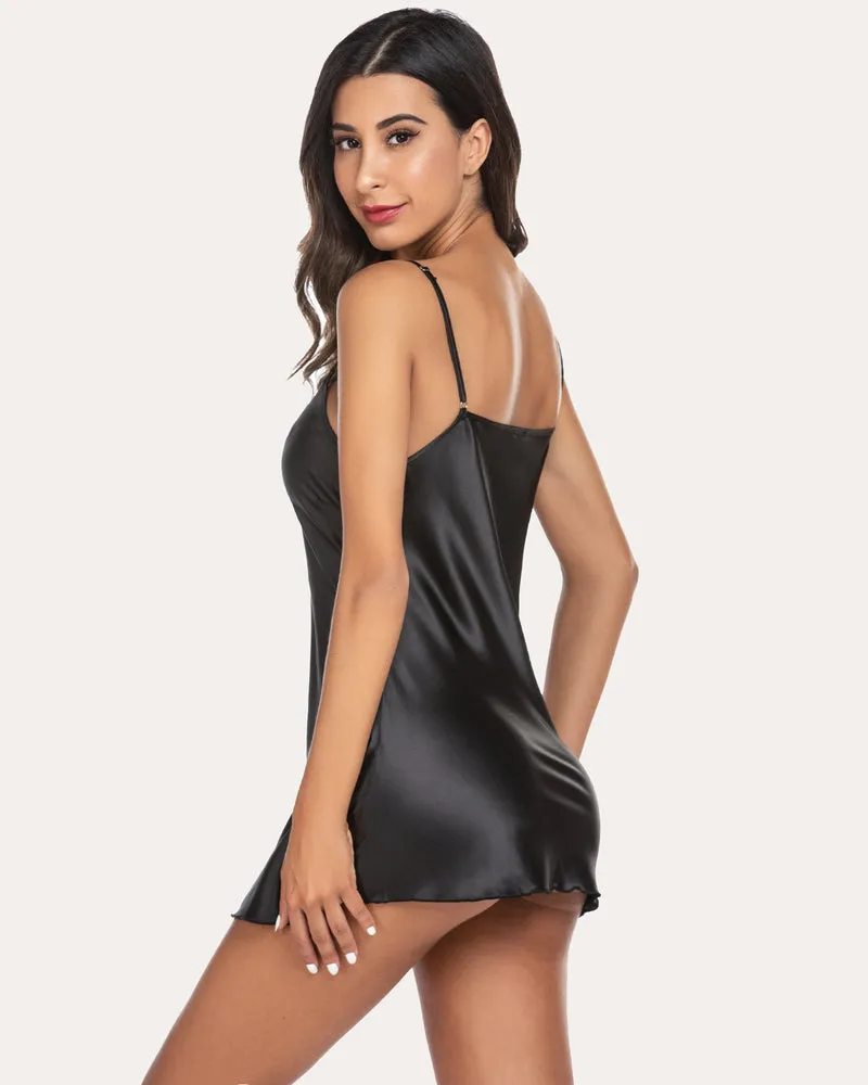 Avidlove Halloween Satin Mini Slip Dress