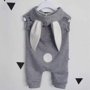 Baby Bunny Ear Summer Jumpsuit