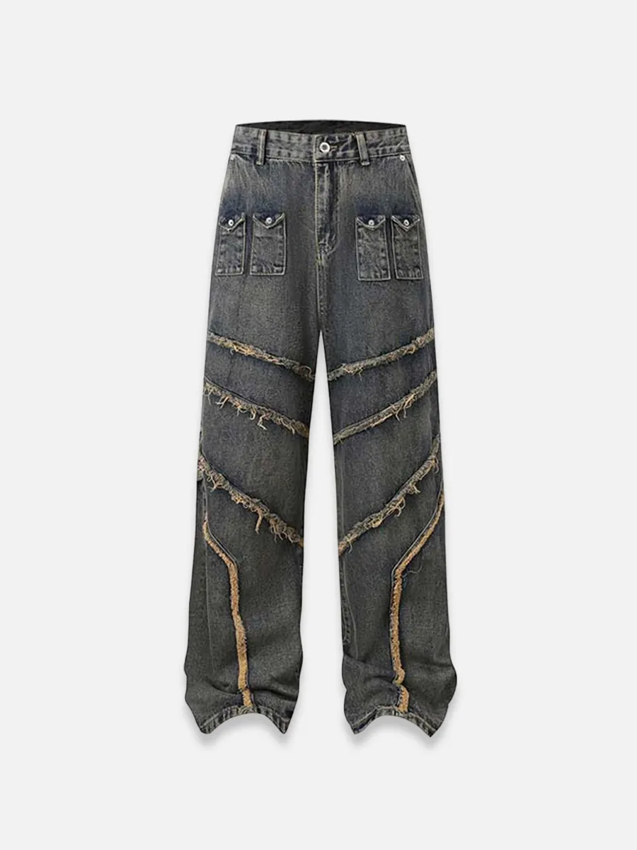 Baggy Jeans With Rips