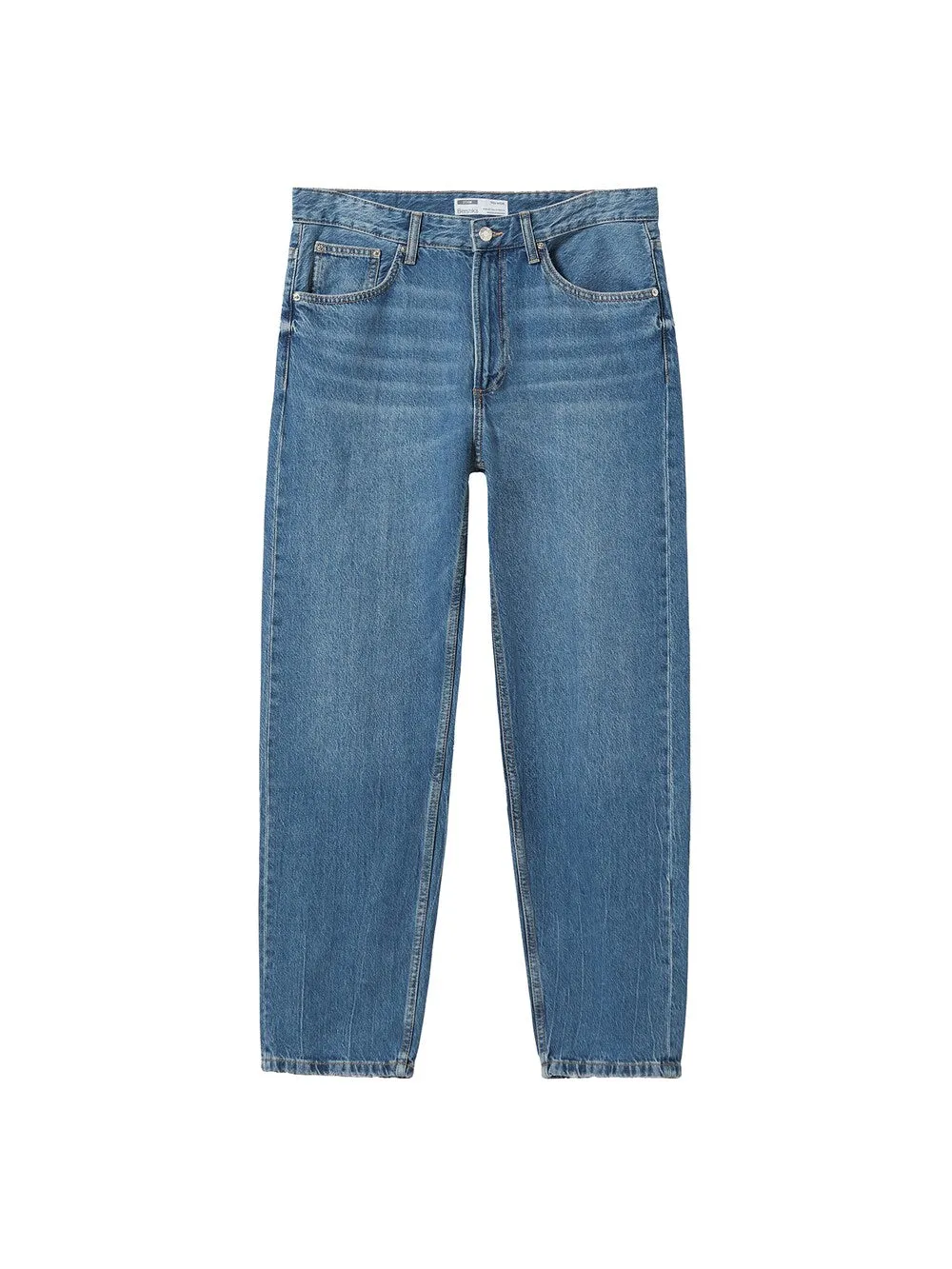 Bershka loose fit jeans, blue