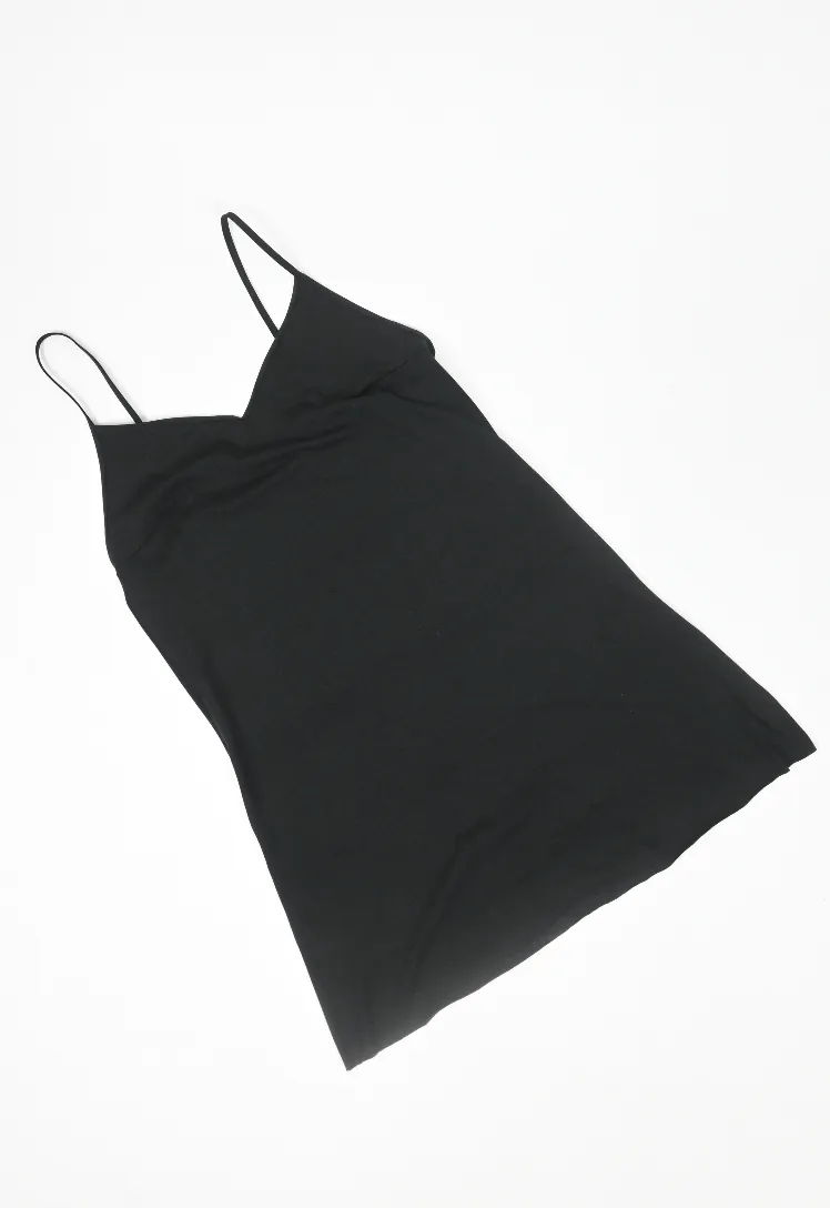 Black slip dress (multiple sizes)