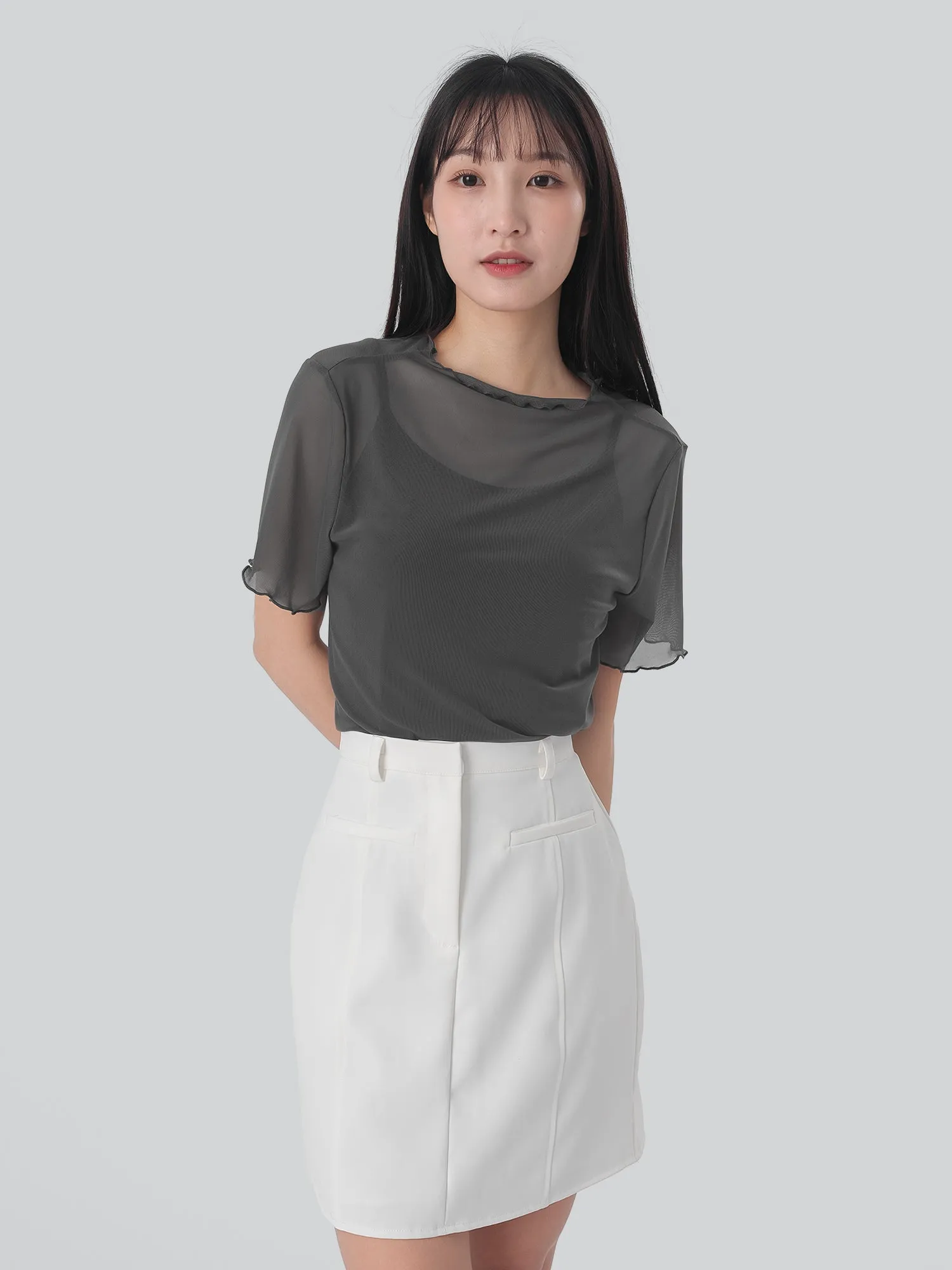 Bliss A-line Clean Skirt