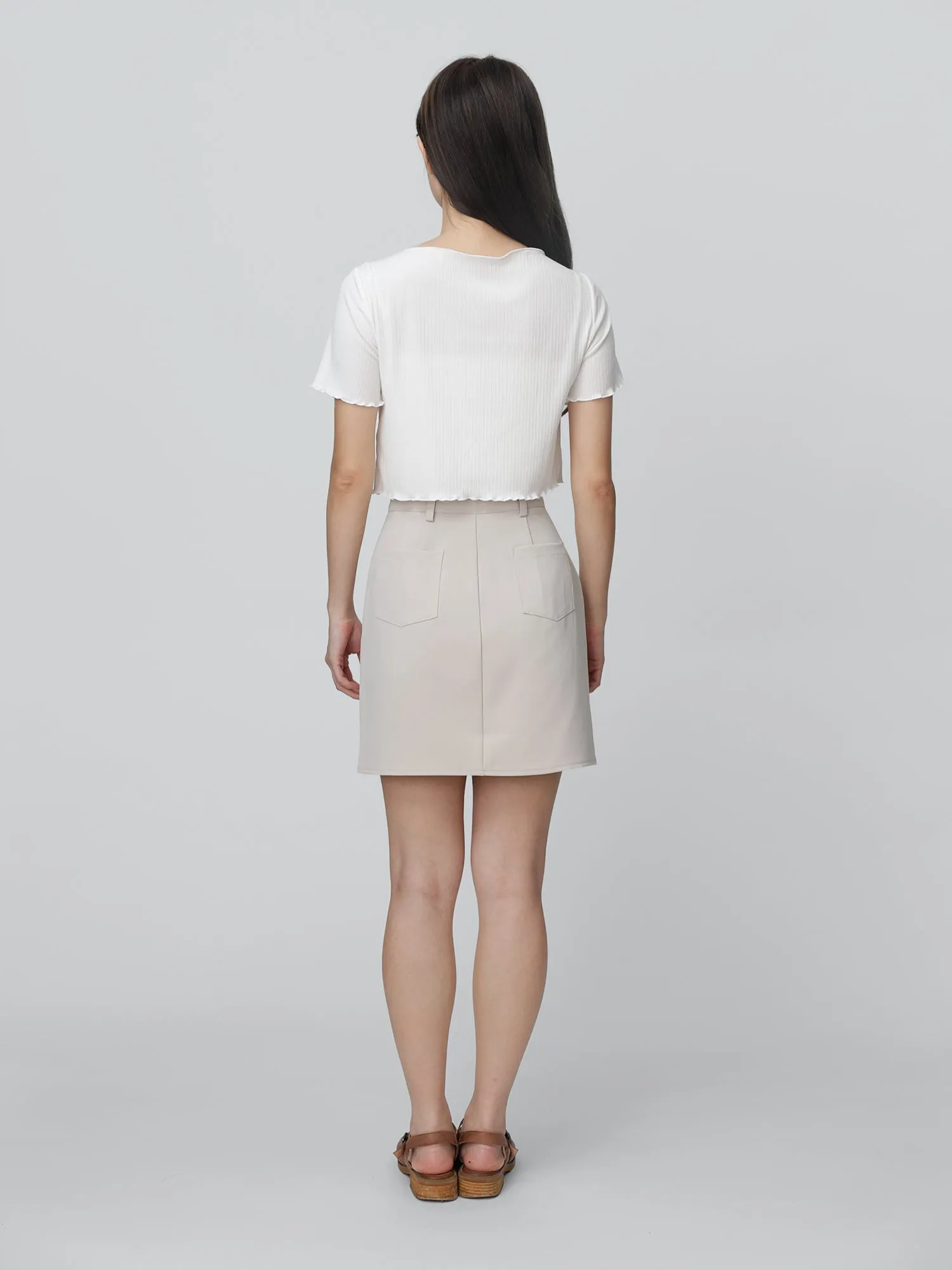 Bliss A-line Clean Skirt