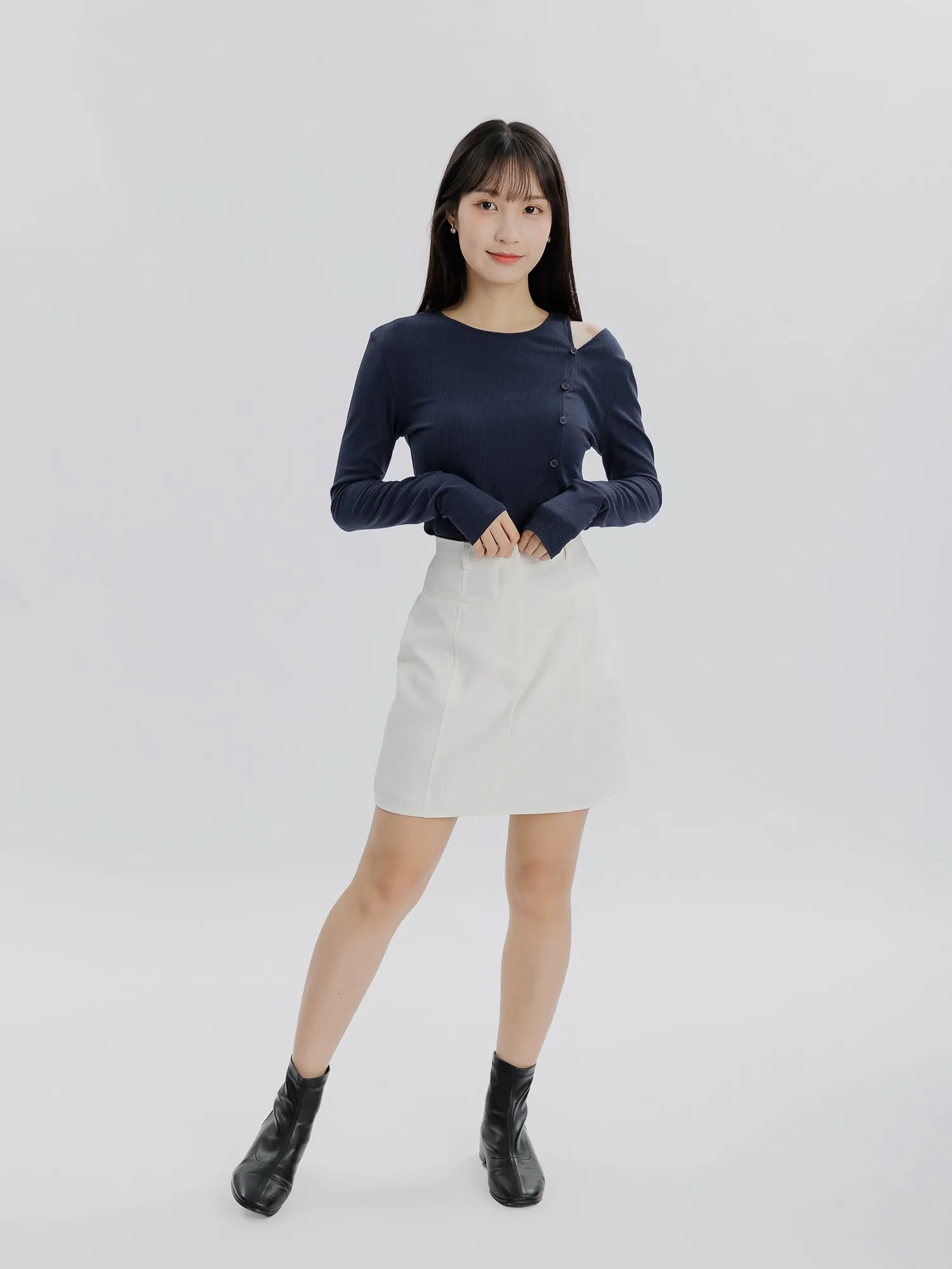 Bliss A-line Clean Skirt