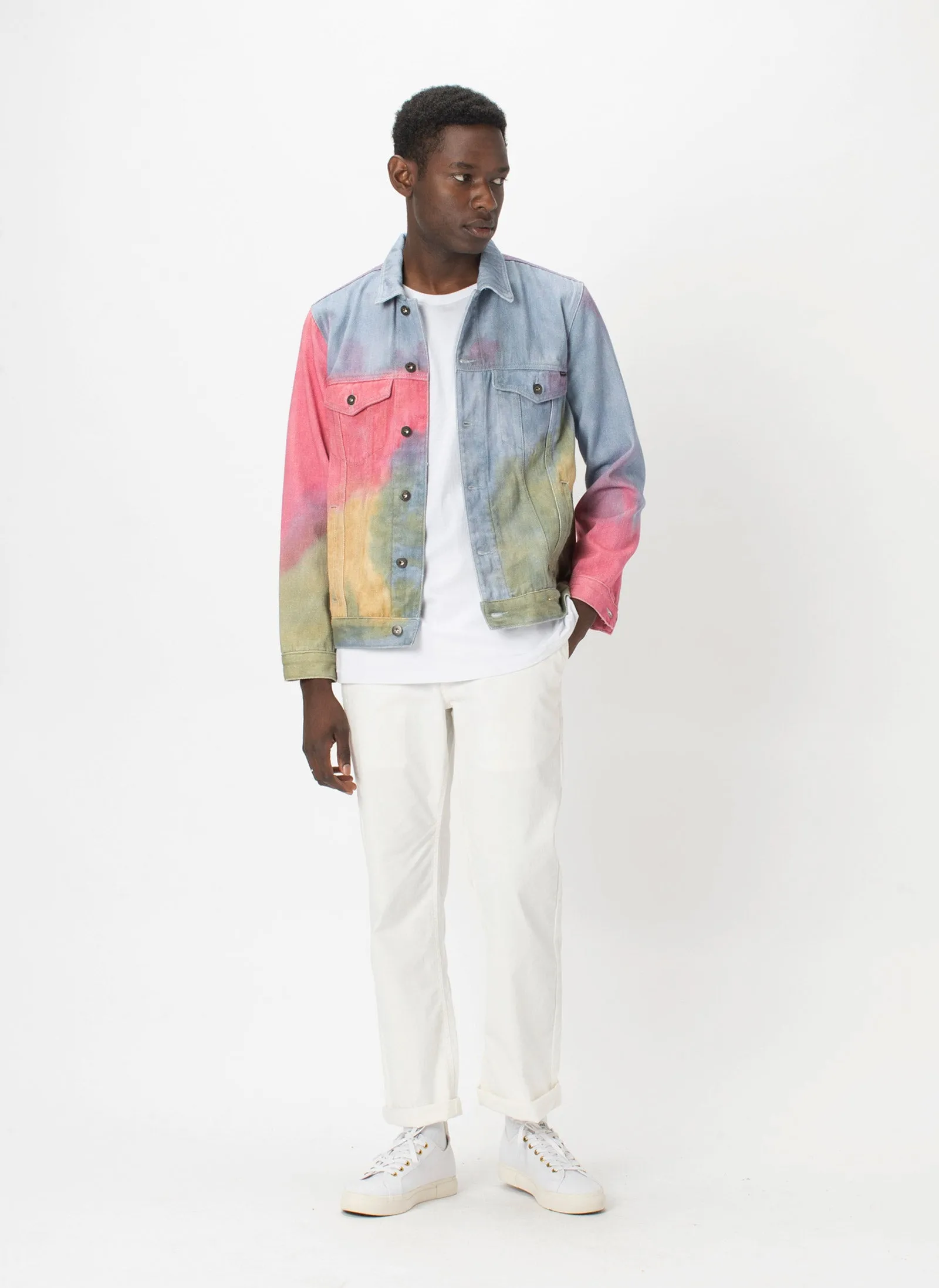 B.Rigid Jacket Tie Dye