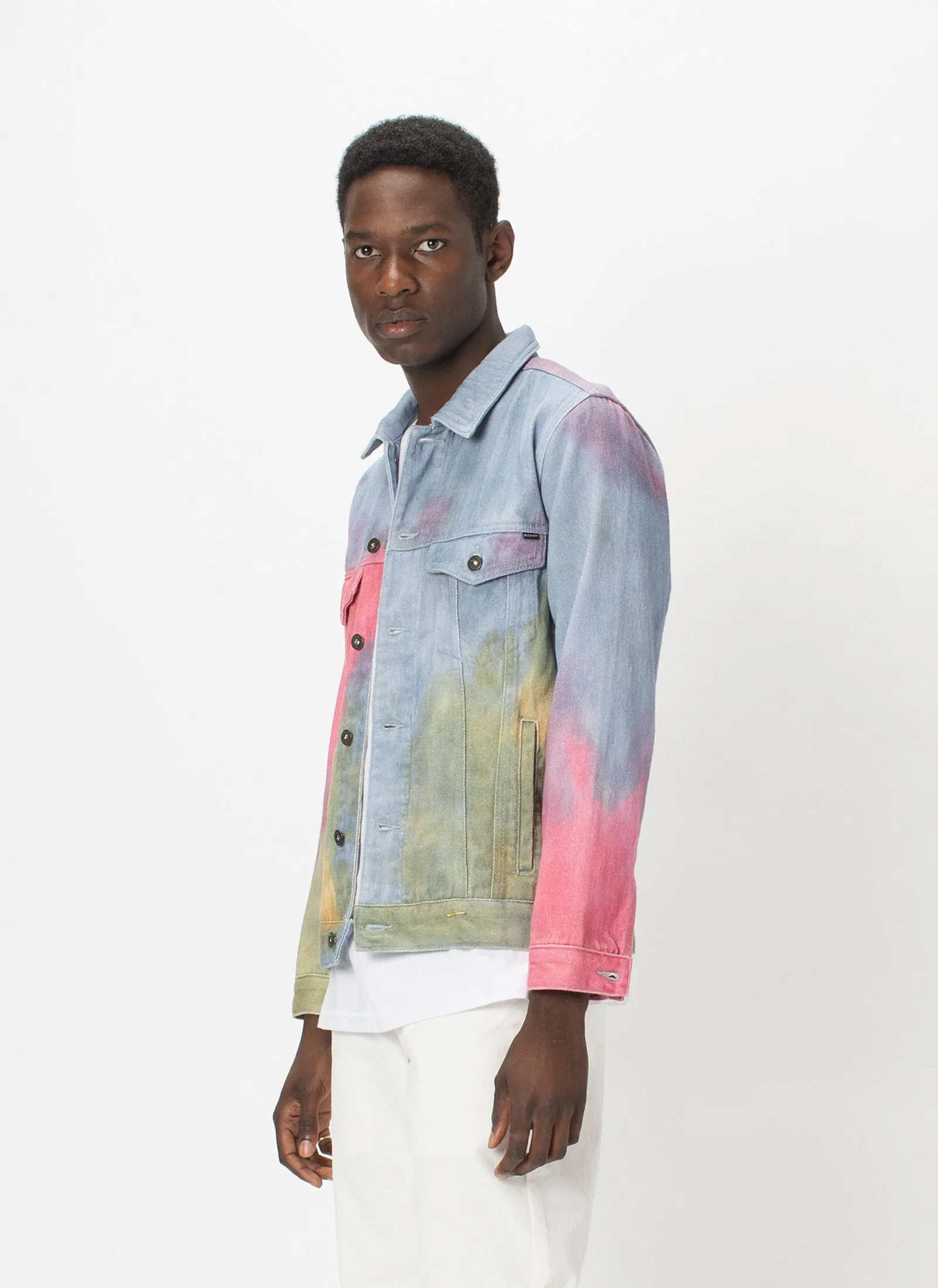 B.Rigid Jacket Tie Dye