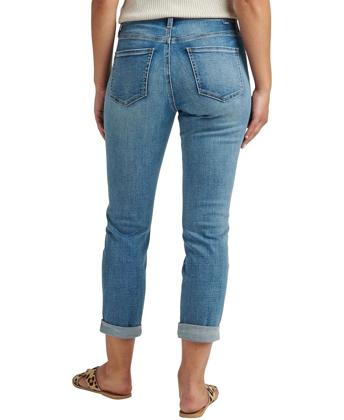 Carter JAG Women's Mid Rise Girlfriend Jeans