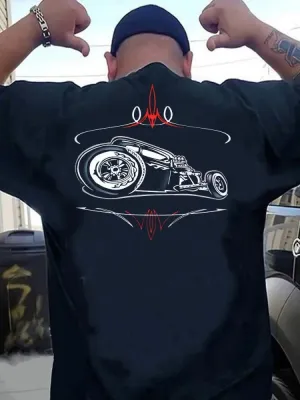 cartoon car black T-Shirt