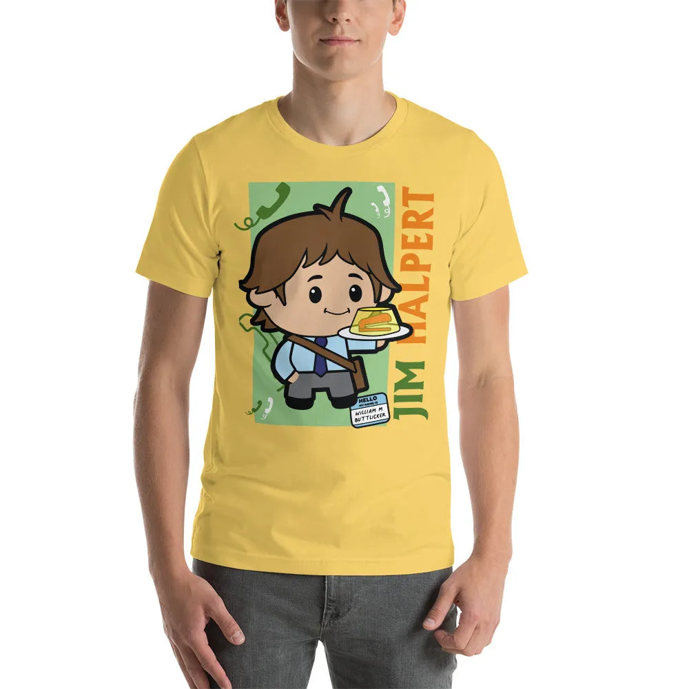 Cartoon Jim Halpert - T-Shirt