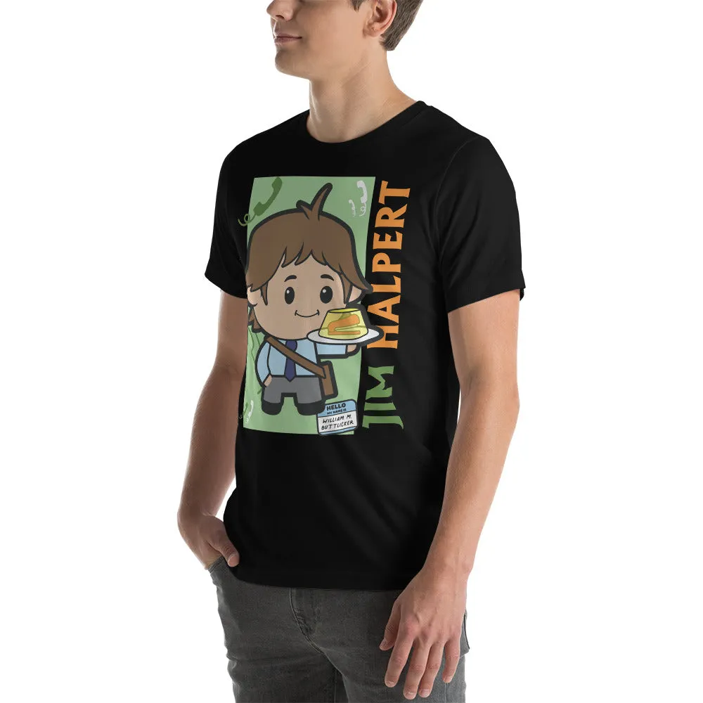 Cartoon Jim Halpert - T-Shirt