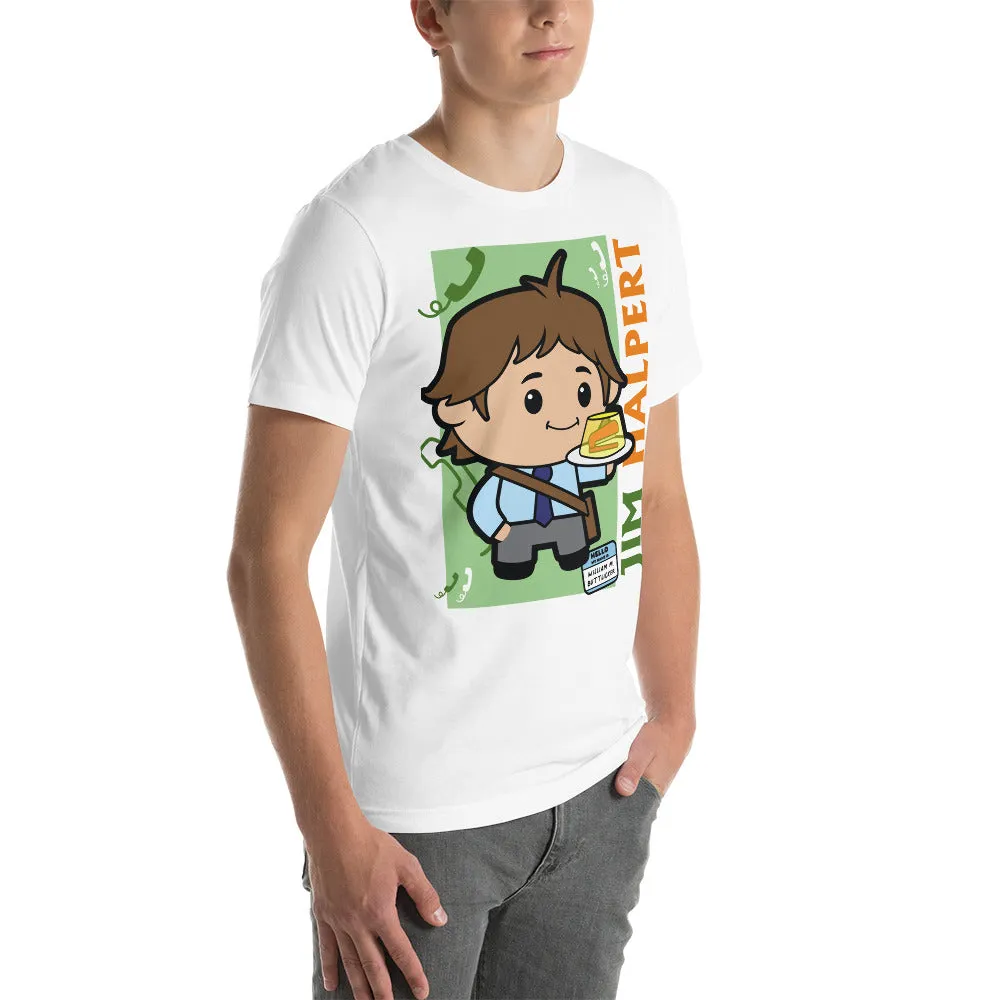 Cartoon Jim Halpert - T-Shirt