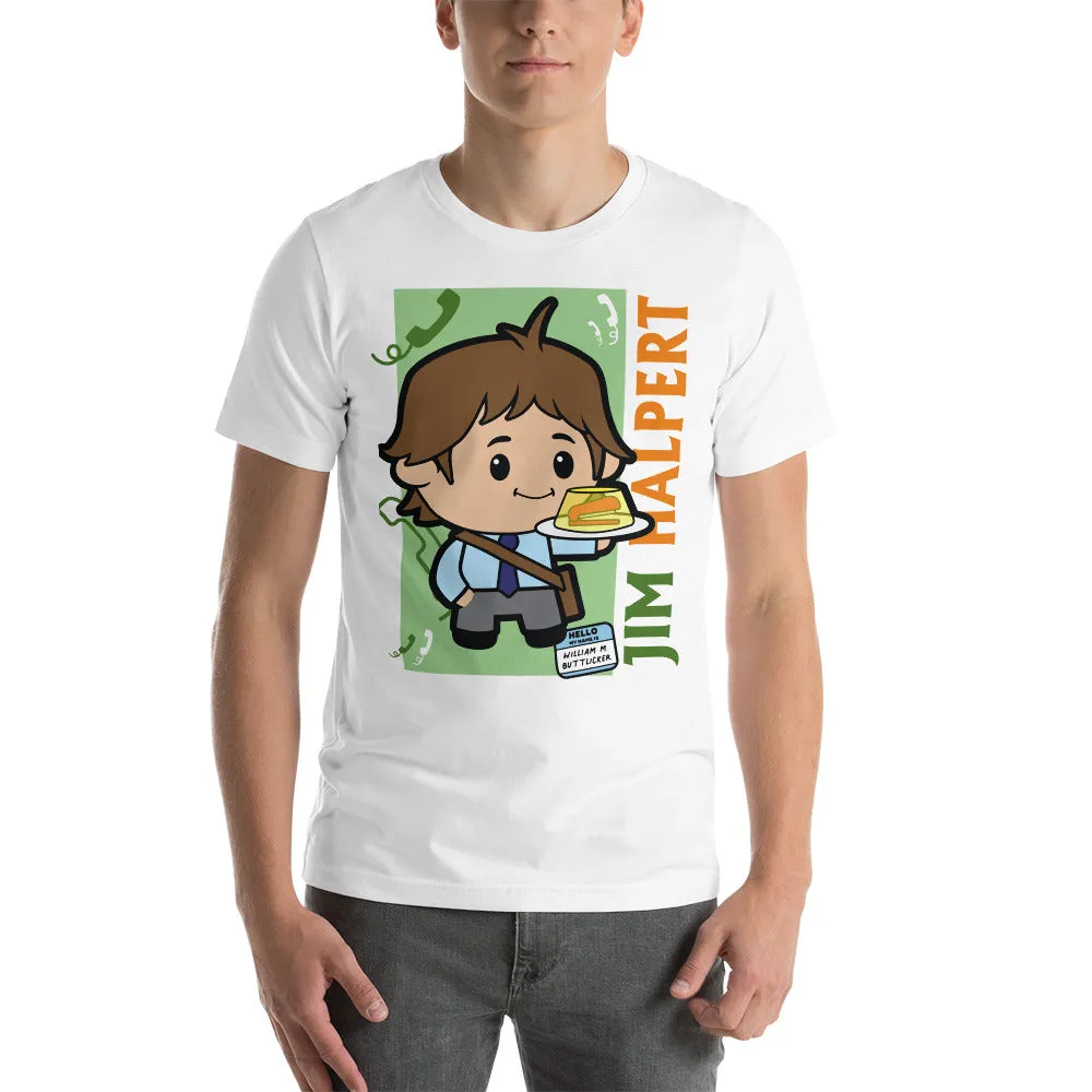 Cartoon Jim Halpert - T-Shirt