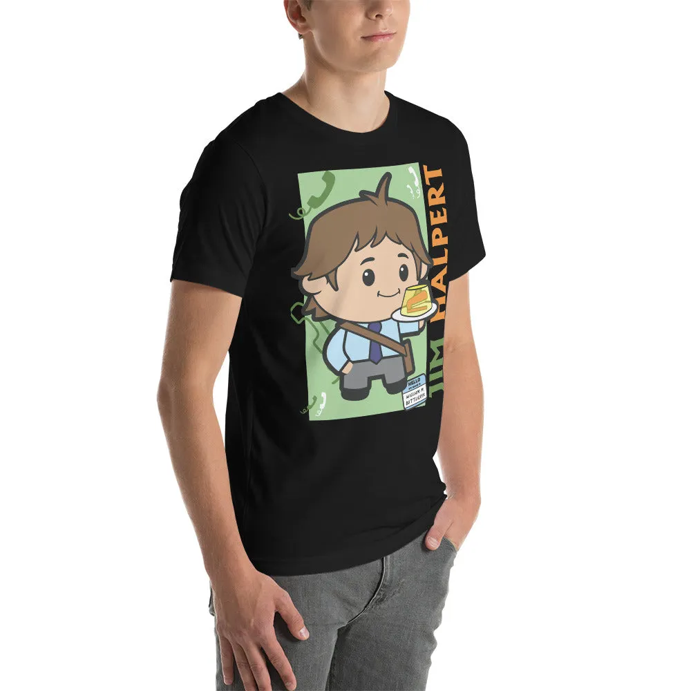 Cartoon Jim Halpert - T-Shirt