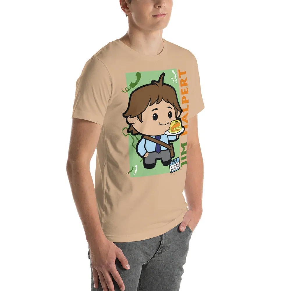 Cartoon Jim Halpert - T-Shirt