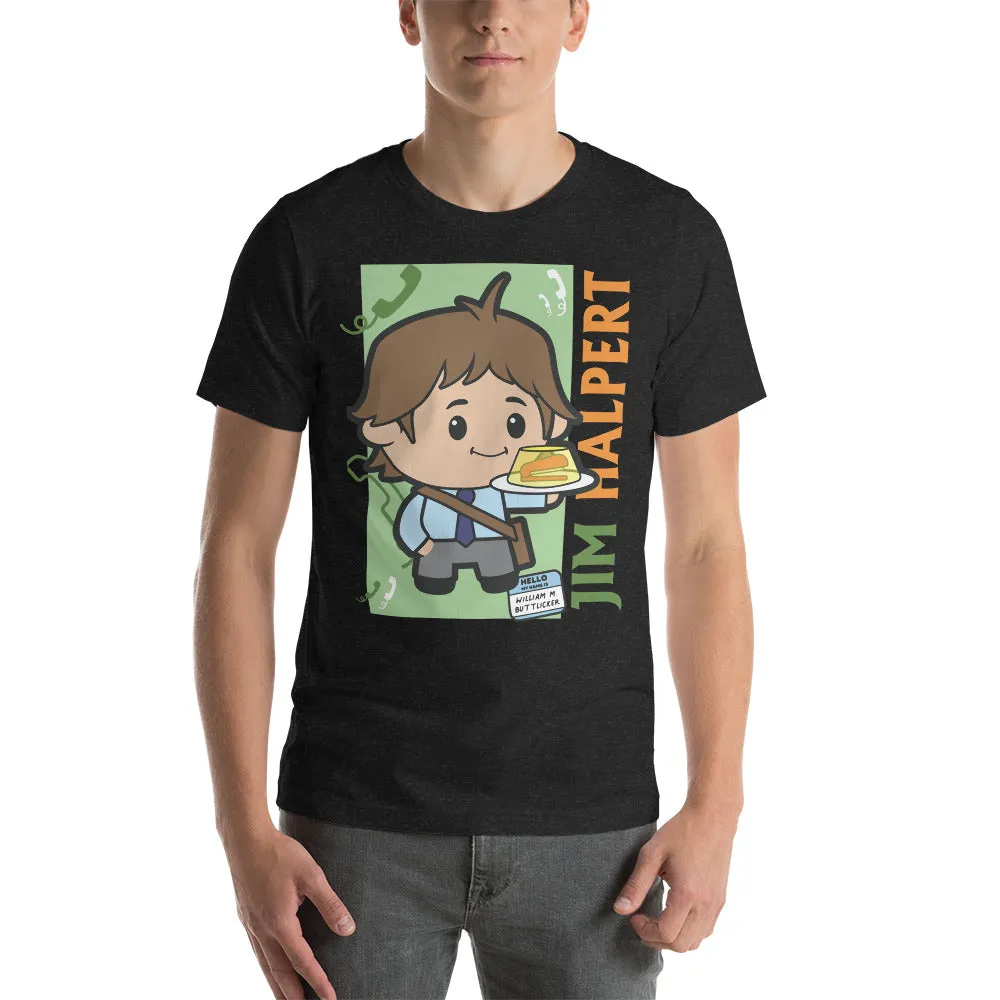 Cartoon Jim Halpert - T-Shirt