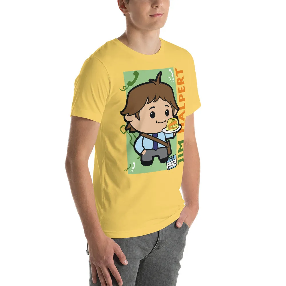 Cartoon Jim Halpert - T-Shirt