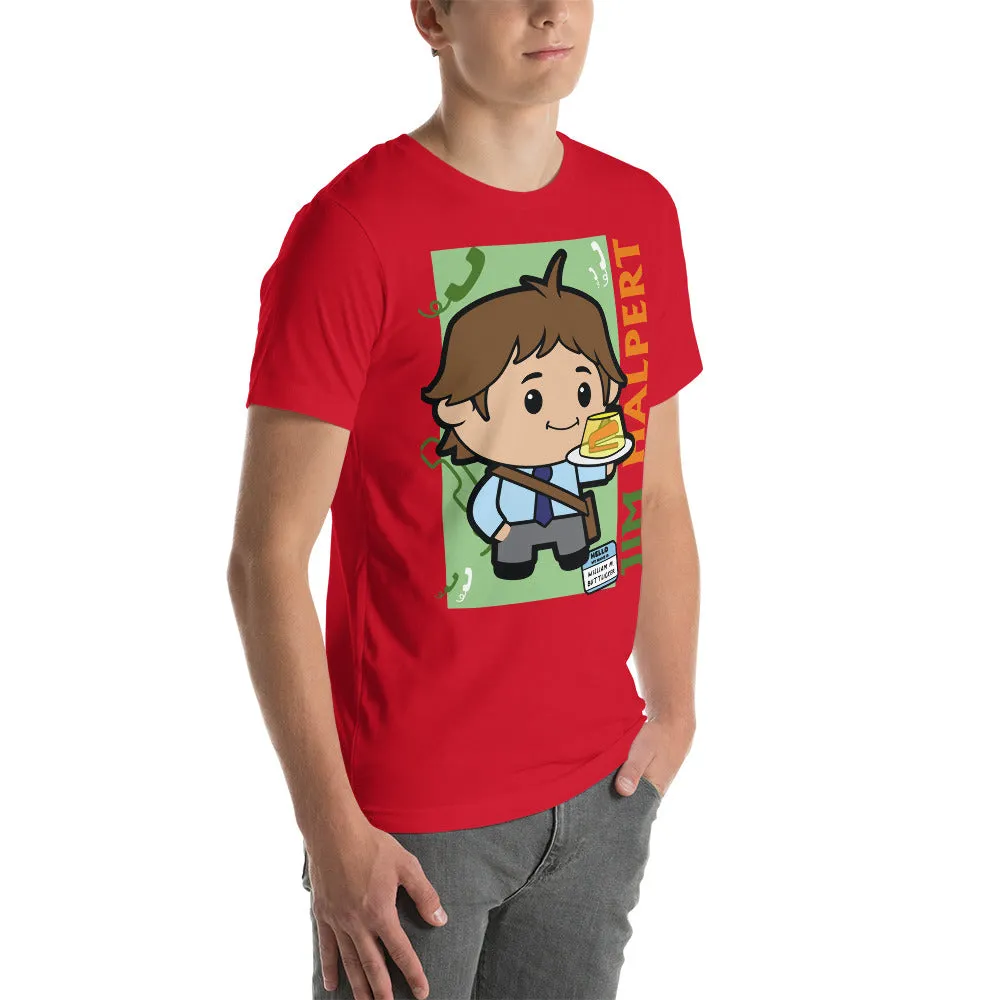 Cartoon Jim Halpert - T-Shirt