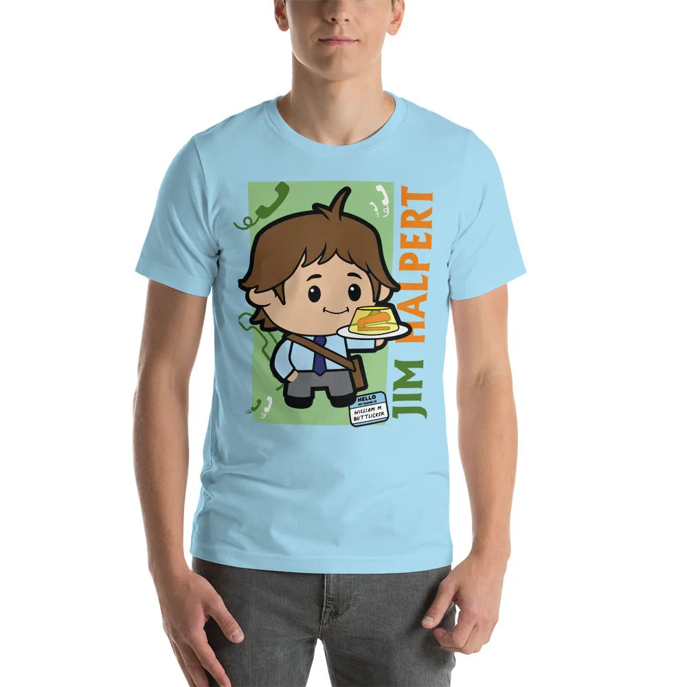 Cartoon Jim Halpert - T-Shirt