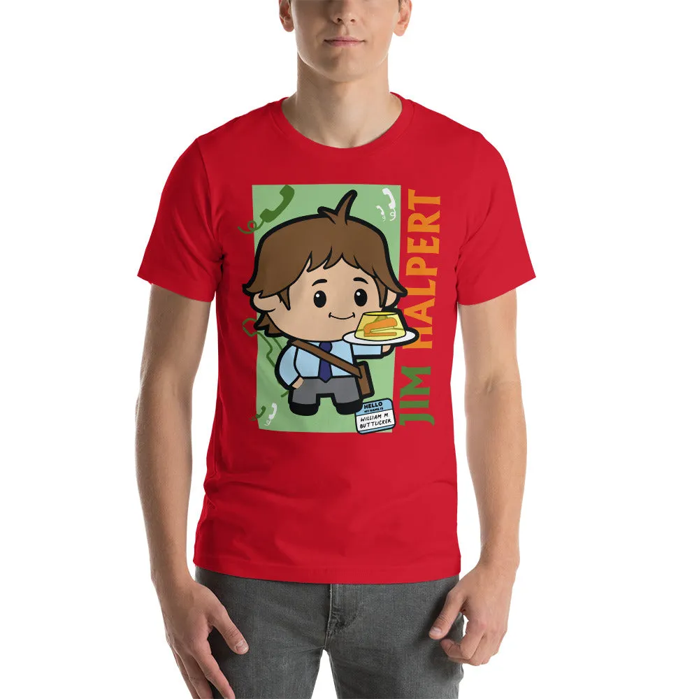 Cartoon Jim Halpert - T-Shirt