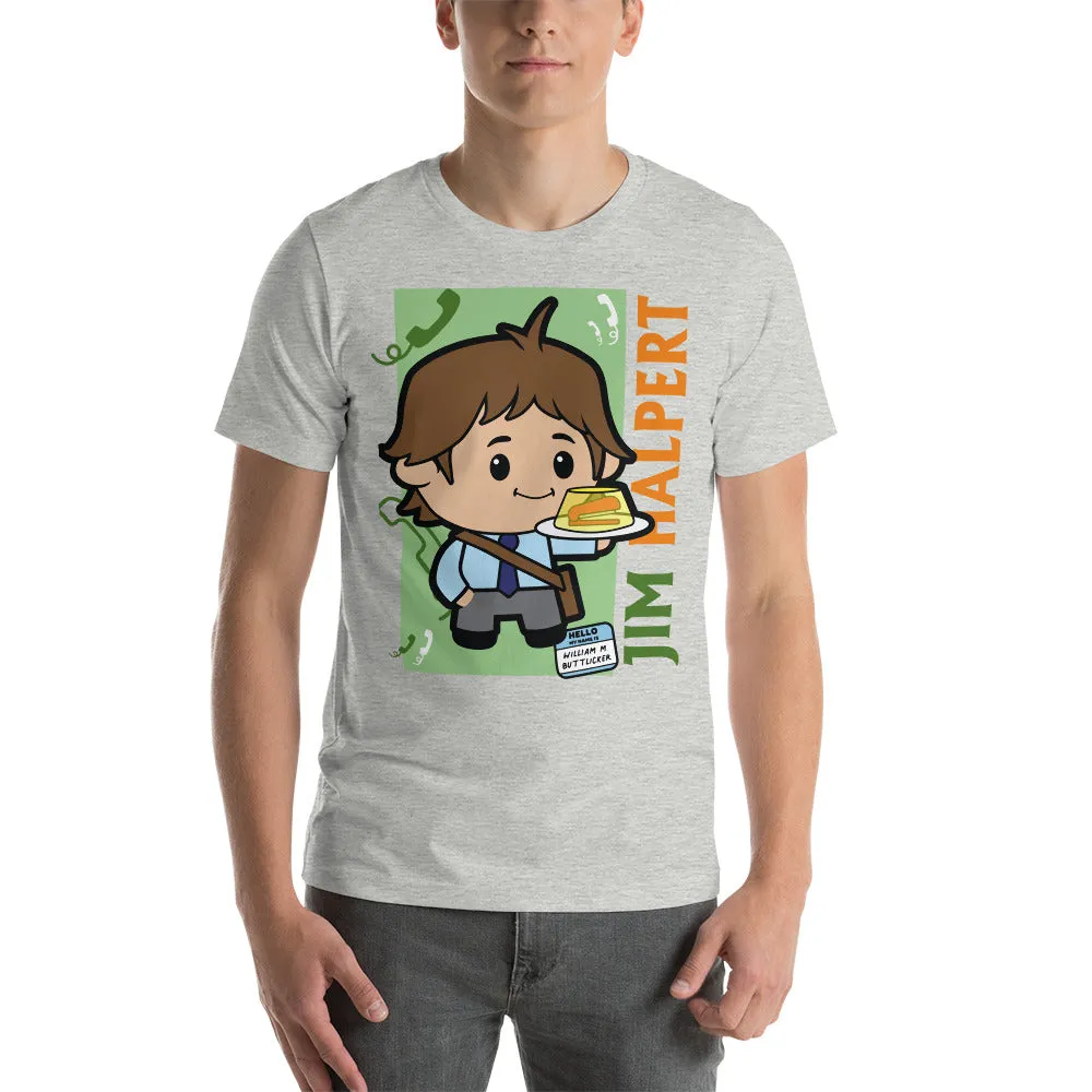 Cartoon Jim Halpert - T-Shirt