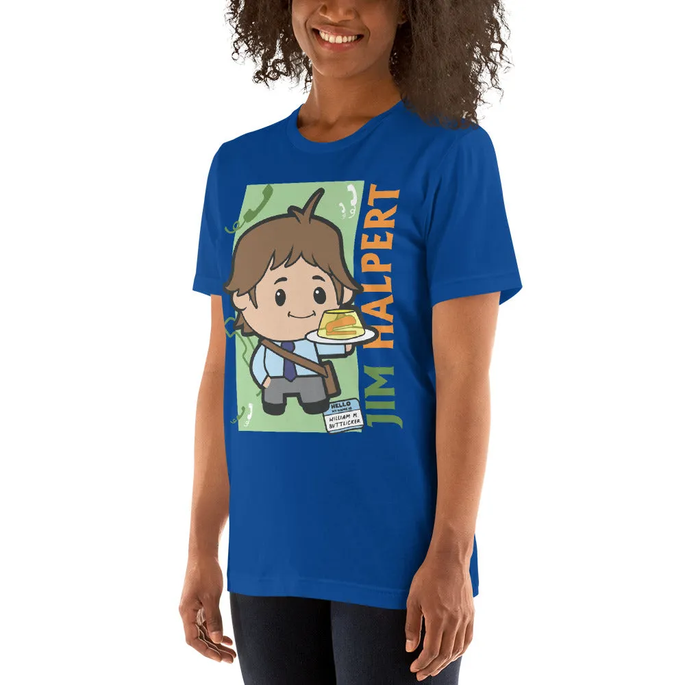 Cartoon Jim Halpert - Women's T-Shirt