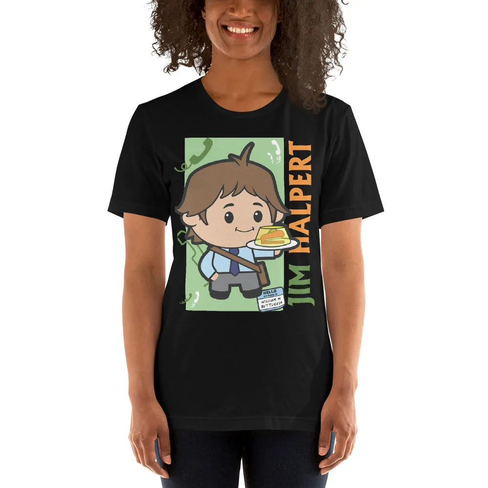 Cartoon Jim Halpert - Women's T-Shirt