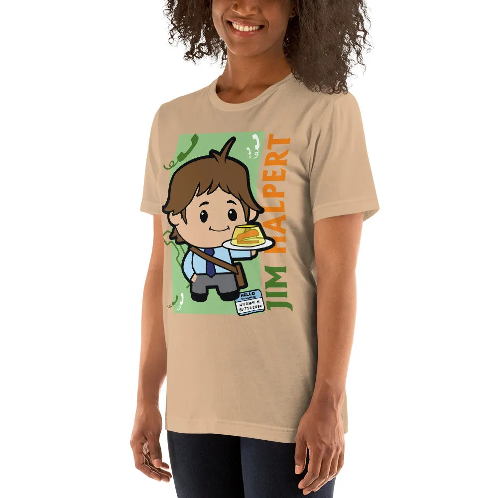 Cartoon Jim Halpert - Women's T-Shirt