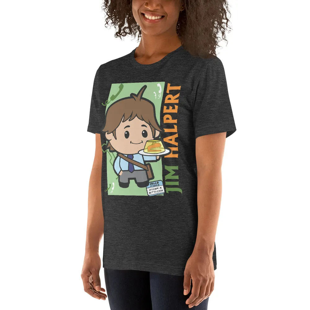 Cartoon Jim Halpert - Women's T-Shirt