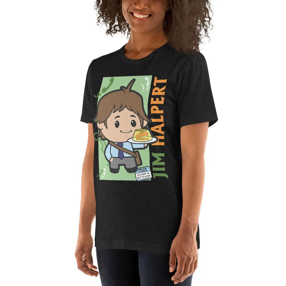 Cartoon Jim Halpert - Women's T-Shirt