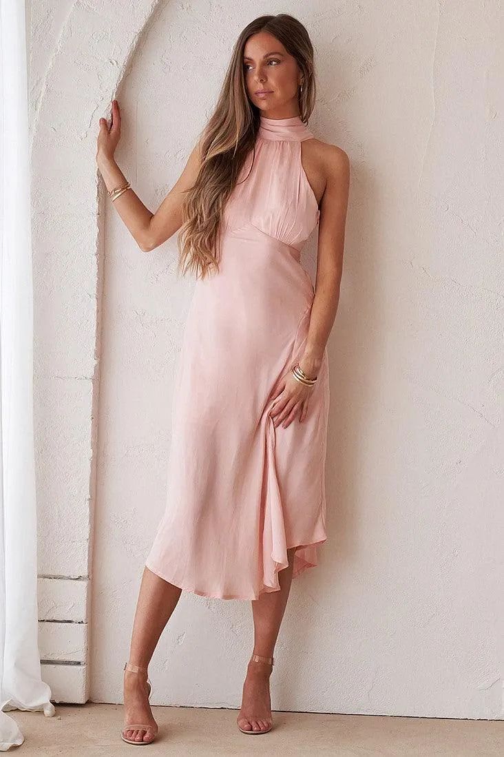 Cassini Dress - Peach