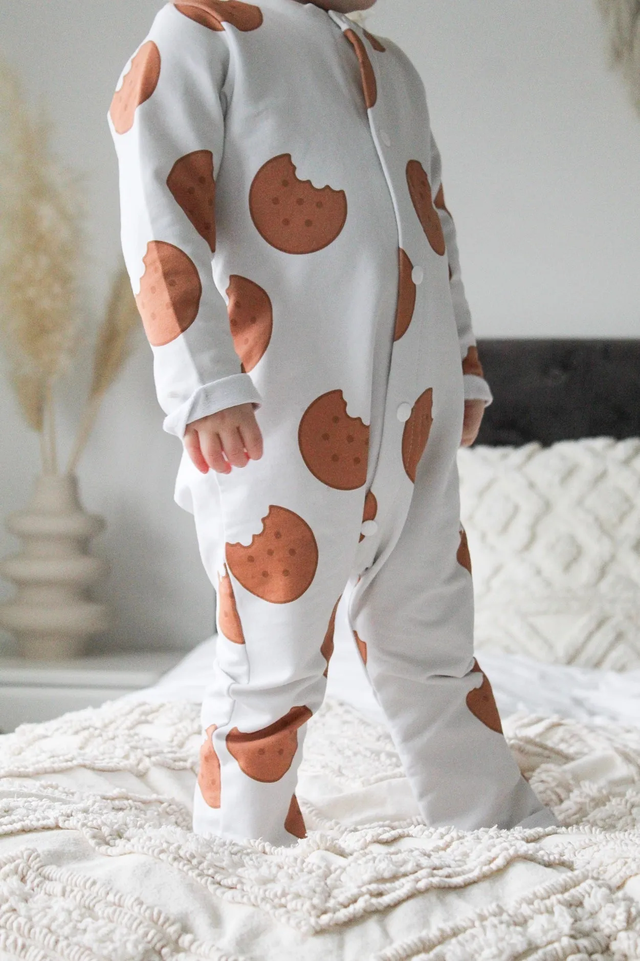 COOKIE organic print romper