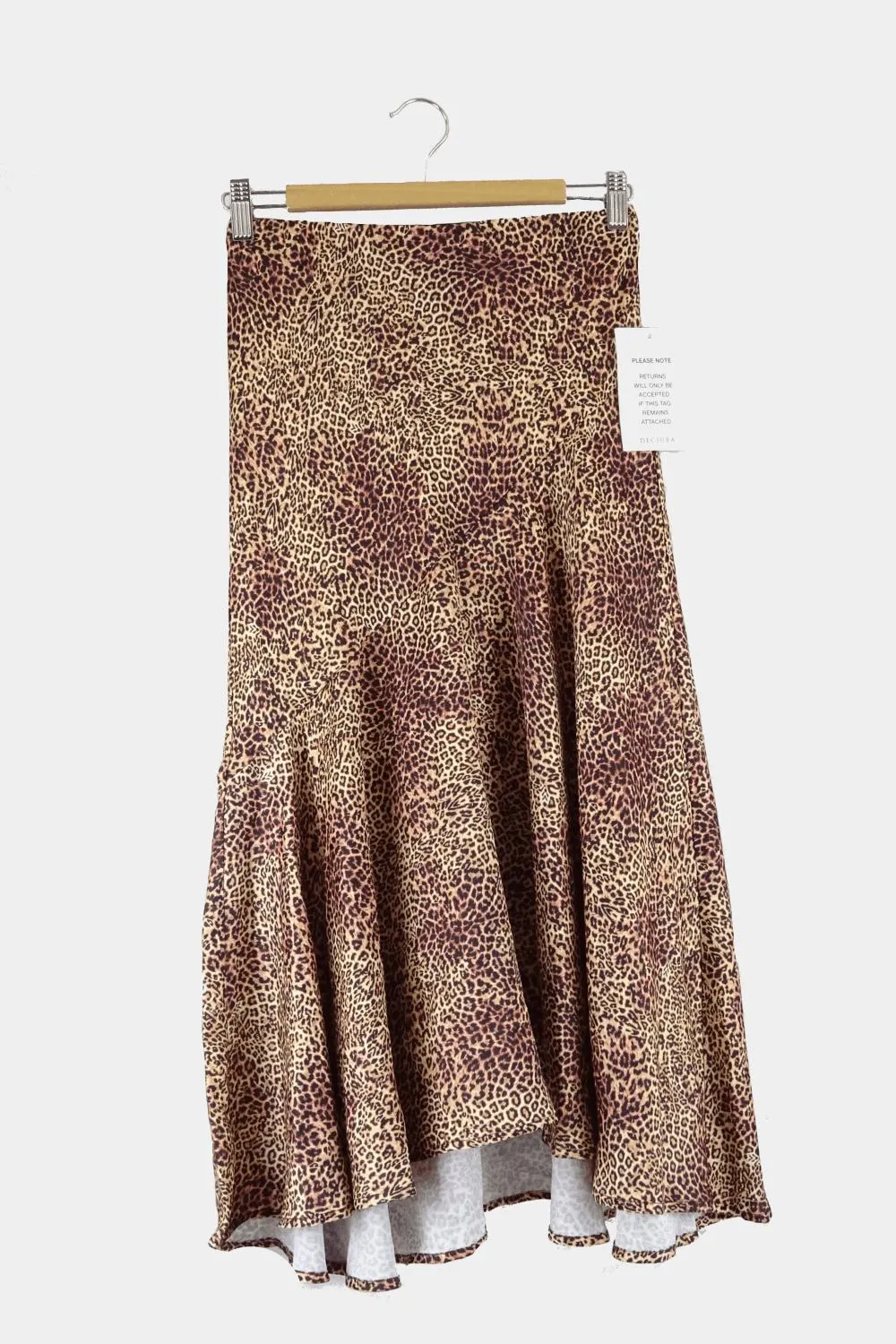 Decjuba Animal Print Skirt XS