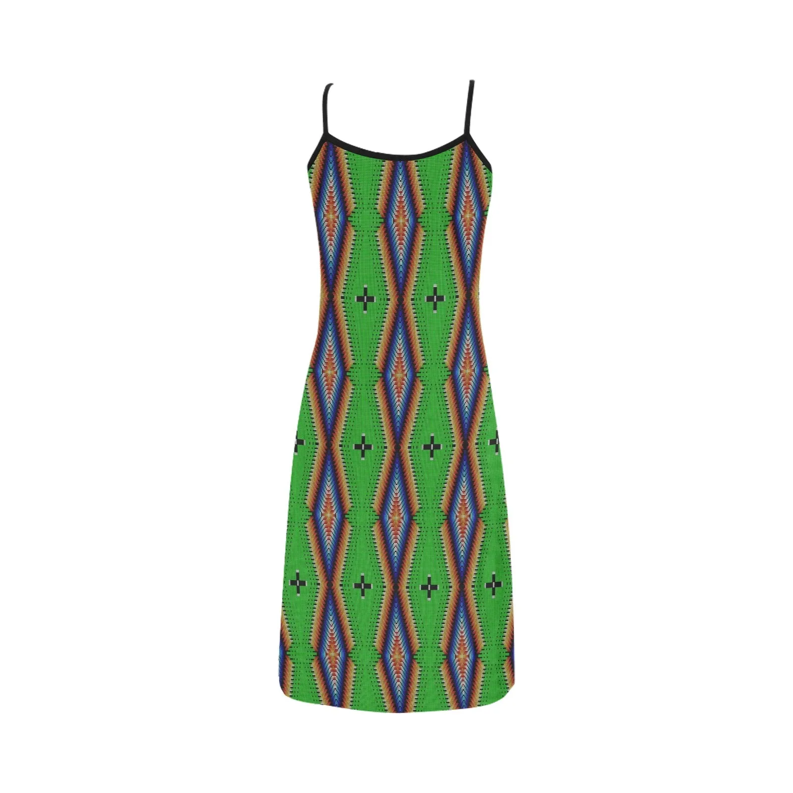 Diamond in the Bluff Lime Alcestis Slip Dress