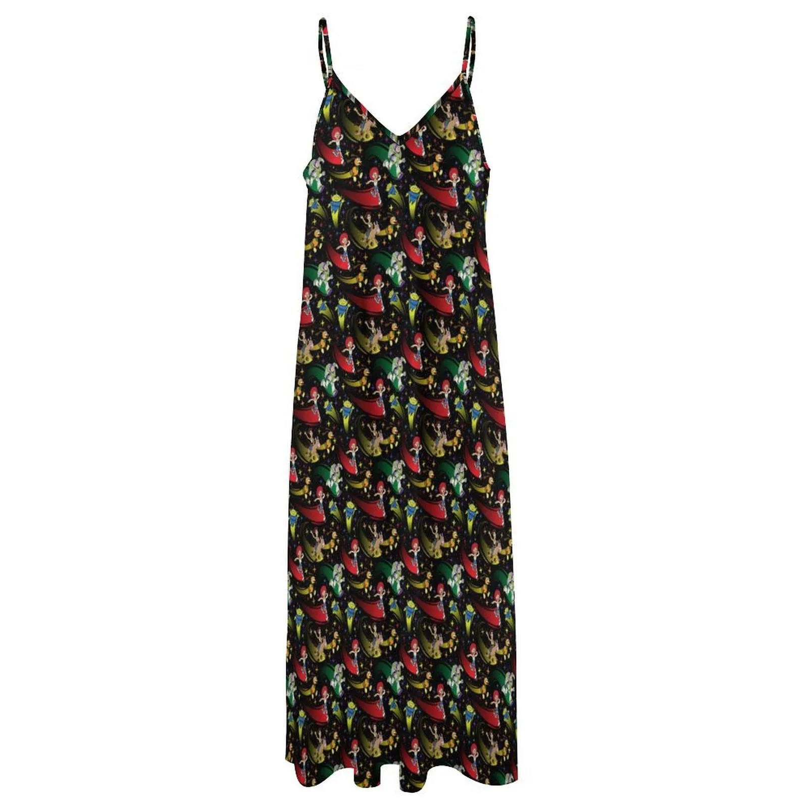 Disney Toy Story Roundup Friends Women's Summer Slip Long Dress