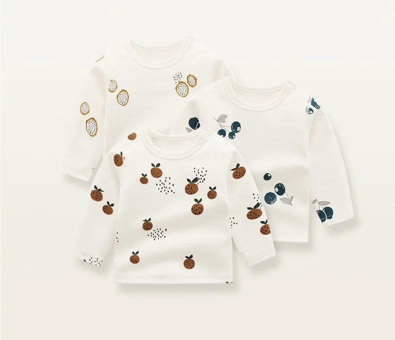 EARTHY FRUITS Organic Cotton Top and Pants Set