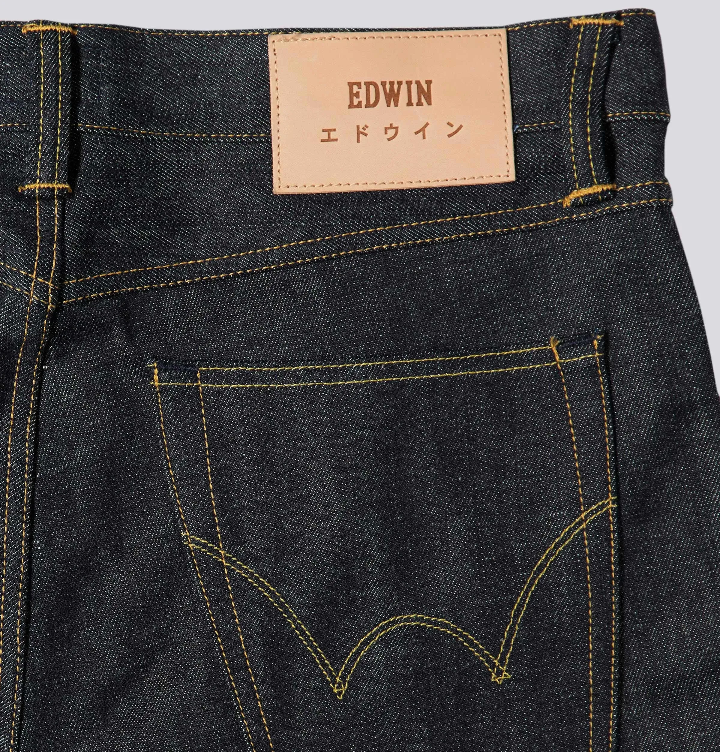 Edwin ED-39 Red Listed Selvage Jeans – Unwashed