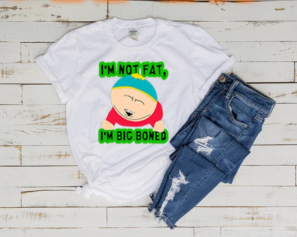 eric cartman iam not fat,iam big boned   , animated cartoon