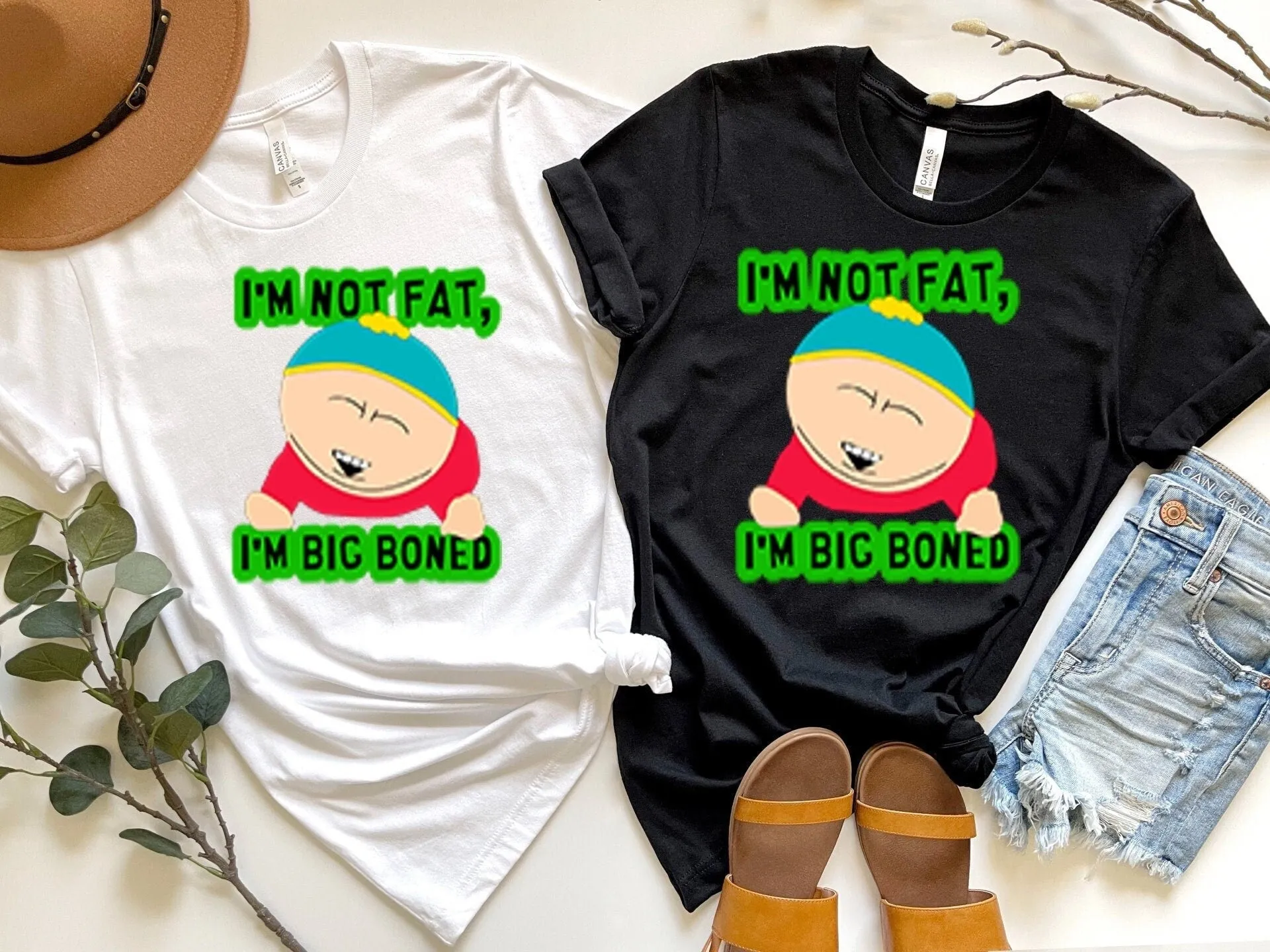 eric cartman iam not fat,iam big boned   , animated cartoon