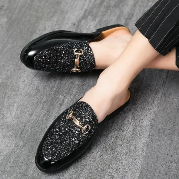 FantasyGlam Exotic Slip-On Half Dress Shoes