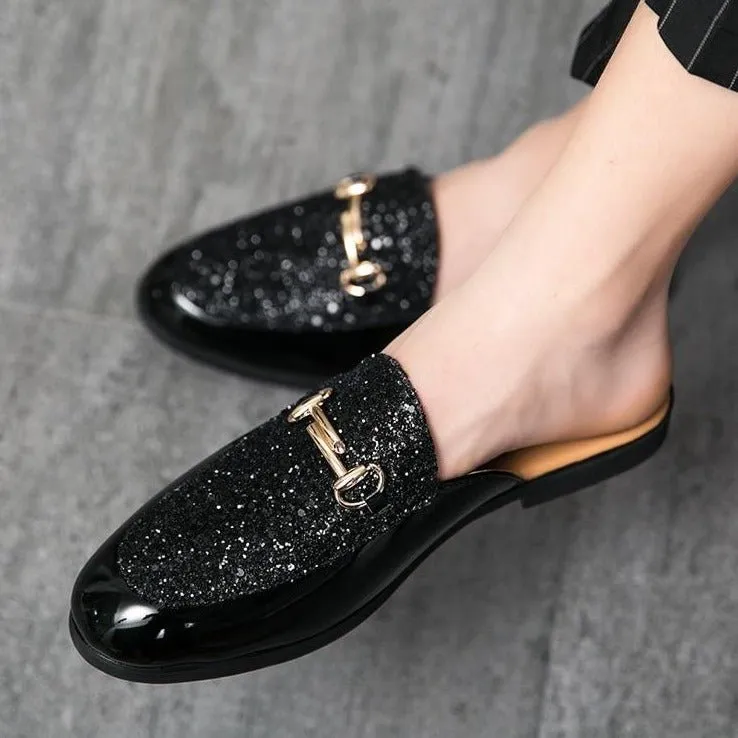 FantasyGlam Exotic Slip-On Half Dress Shoes