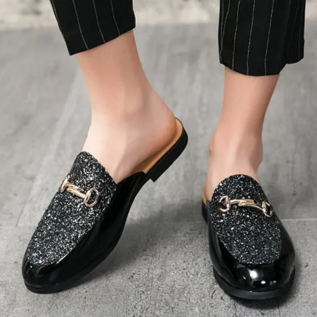 FantasyGlam Exotic Slip-On Half Dress Shoes