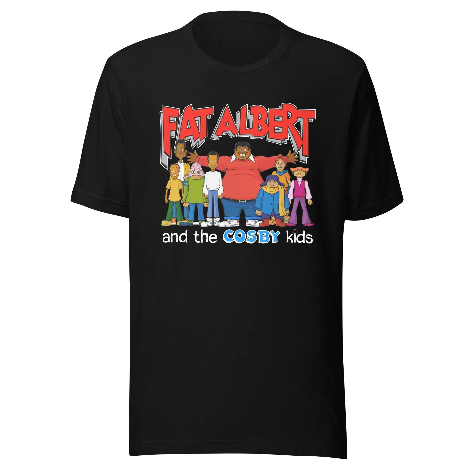 Fat Albert And The Cosby Kids Short Sleeve DTG Printed Premium Top