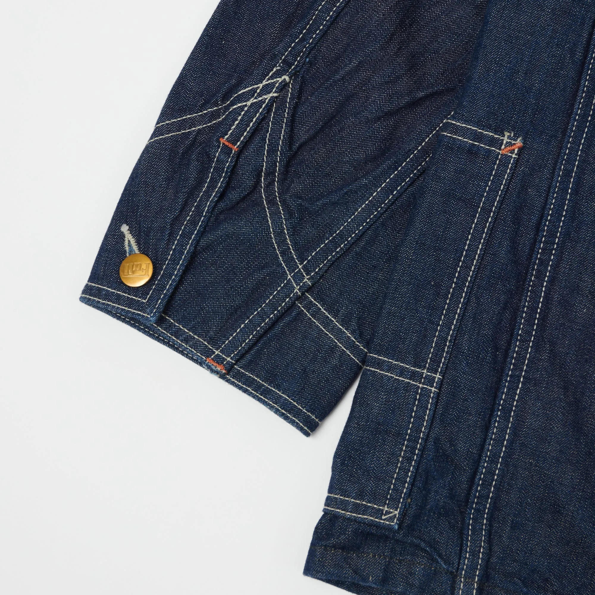 Full Count 2875 Coverall Denim Jacket - Indigo