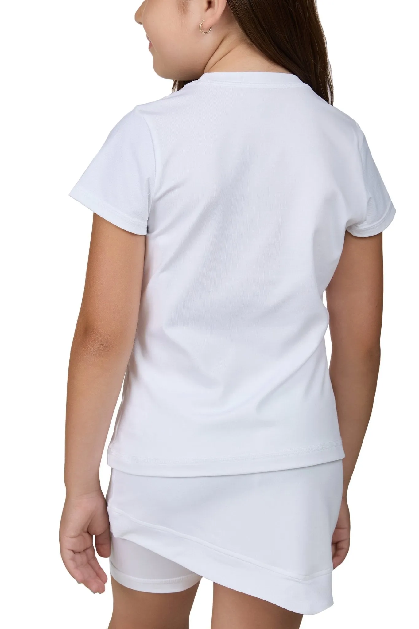 Girl's Short Sleeve Tennis Top