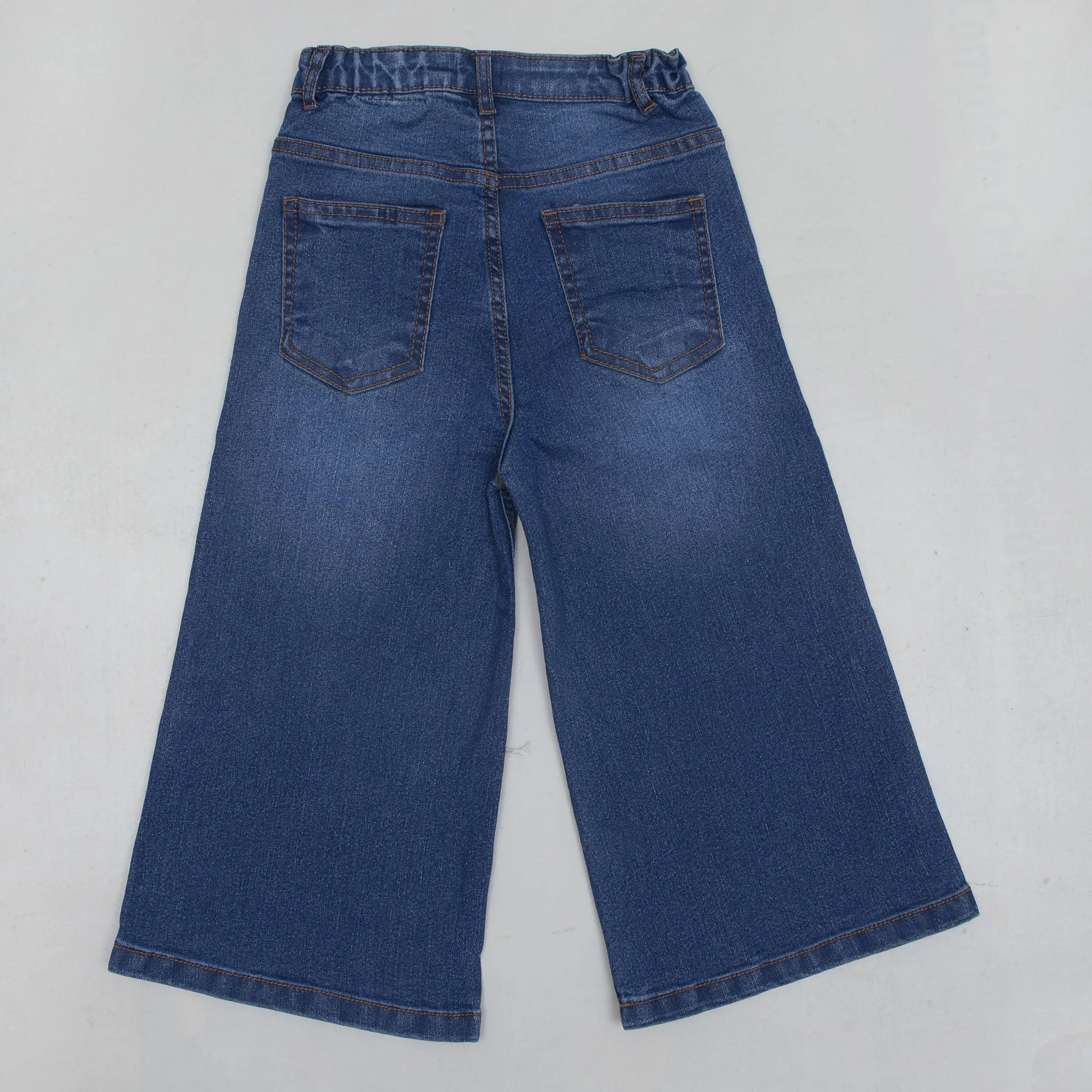 Girls Wide Leg Jeans