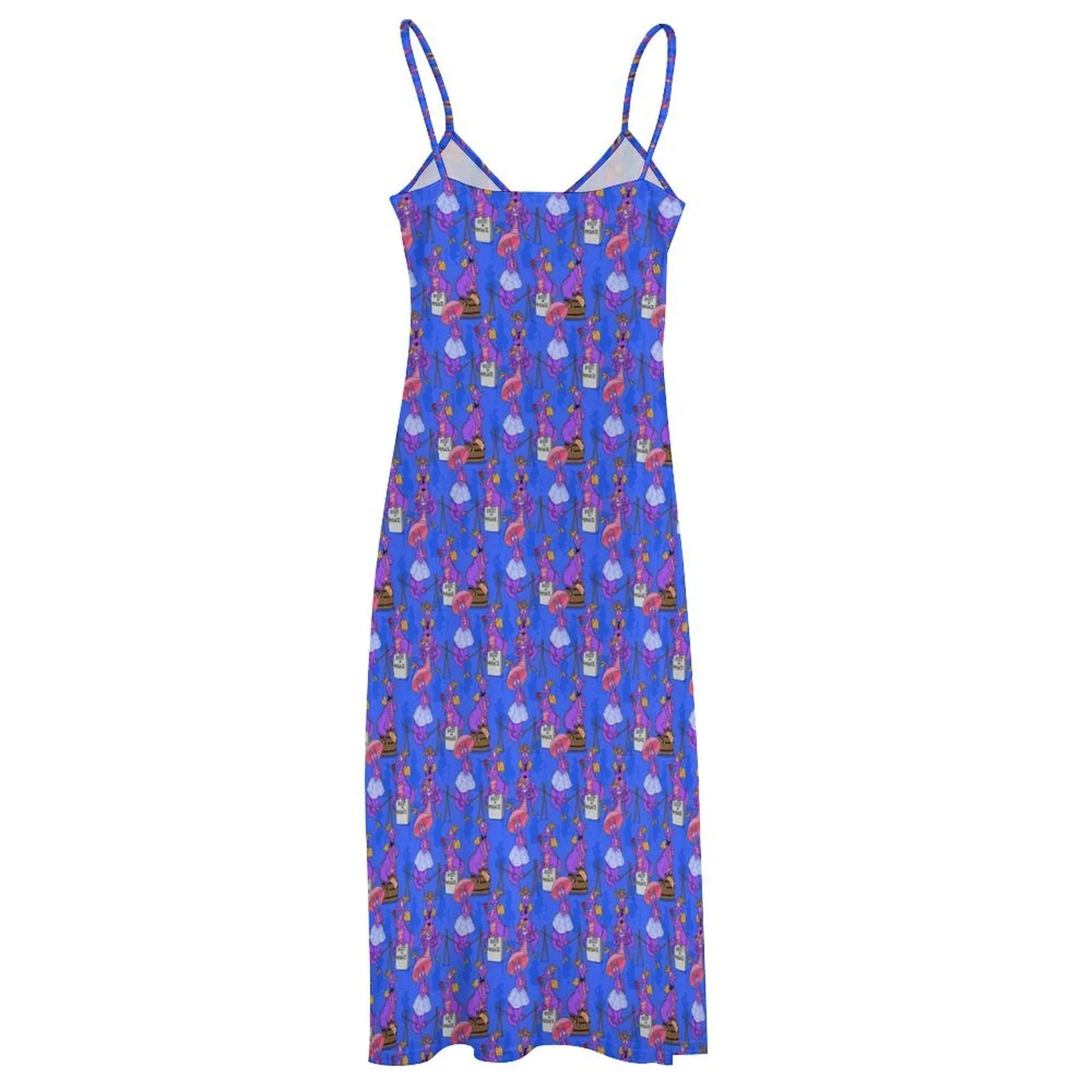 Haunted Mansion Figment Women's Summer Slip Long Dress